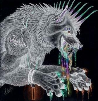 Trippy Wolf Pictures Displaying Image For