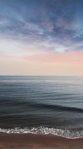 Beach Calm And Peaceful Sunset Wallpaper Sea