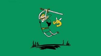 Minimalistic Link Funny Adventure Time Wallpaper Allwallpaper In