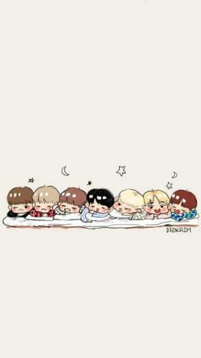 Deokrim Bts Chibi Fanart D E O K R I M S