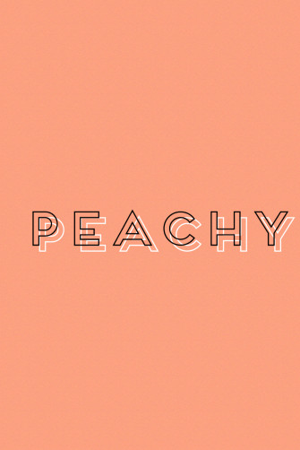 Aesthetic Peach Pastel Colors Wallpaper