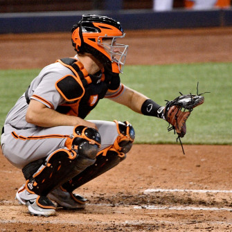 Buster Posey Wallpaper Catching