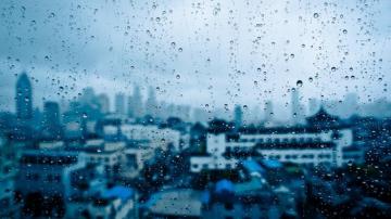 Rainy City Wallpaper Airwallpaper