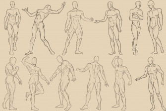 Male Pose Procreate Brushes By Svgocean Wallpaper