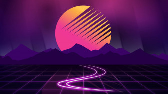 Neon Purple Wallpaper