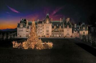 Christmas At Biltmore Wallpaper