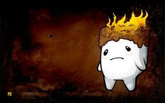 Severely Unfortunate Marshmallow Wallpaper By Serealis