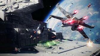 Star Wars Space Battle Wallpaper Image