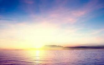 Tropical Island Sunset Fondo HD
