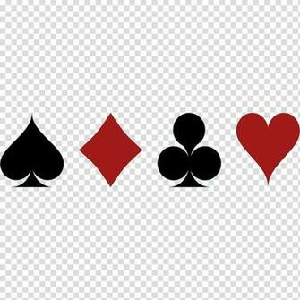 Euchre Suit Playing Card Heart Cards Transparent