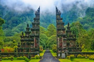 Self Adhesive Photo Wallpaper Custom Size Bali Walldesign56