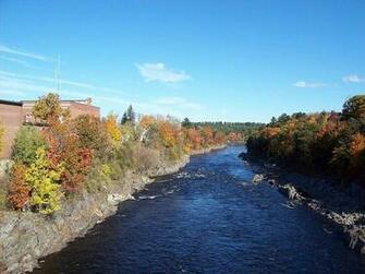 Autumn In Skowhegan Maine Wallpaper