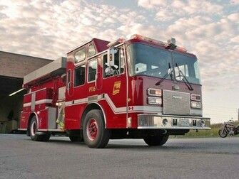 Firetruck Wallpaper HD Pw