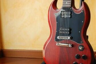Gibson Sg Wallpaper