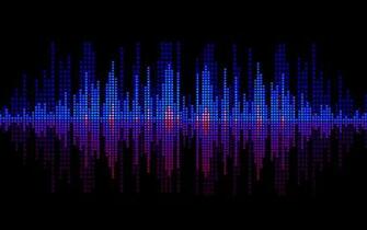 Sound Wave Background Power House Studios