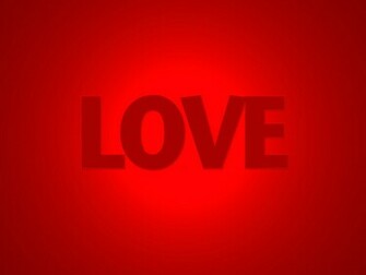 All Love Wallpaper Red Color