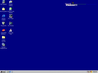 This Is My Windows Desktop Just To Show You It Still Boots