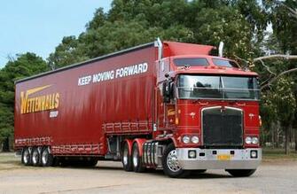 Desktop Wallpaper Of Kenworth Photo Truck Red For