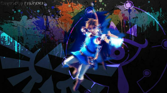 The Legend Of Zelda Breath Wild Wall V2 By