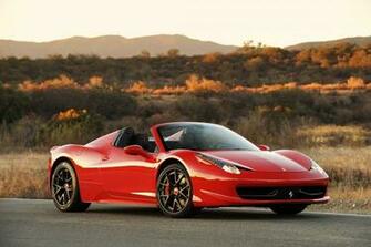 Red Ferrari Convertible Coupe Italia