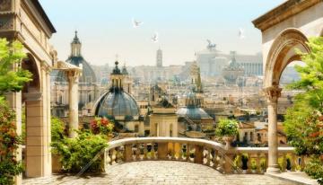 Terrace Rome Trendy Wall Mural Photowall