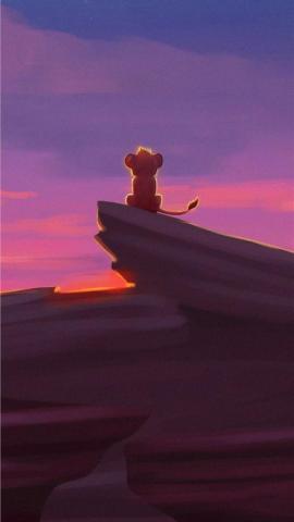Simba The Lion King iPhone Wallpaper