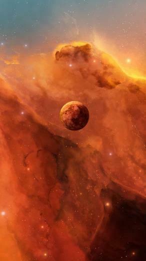 Space Htc One M9 Wallpaper