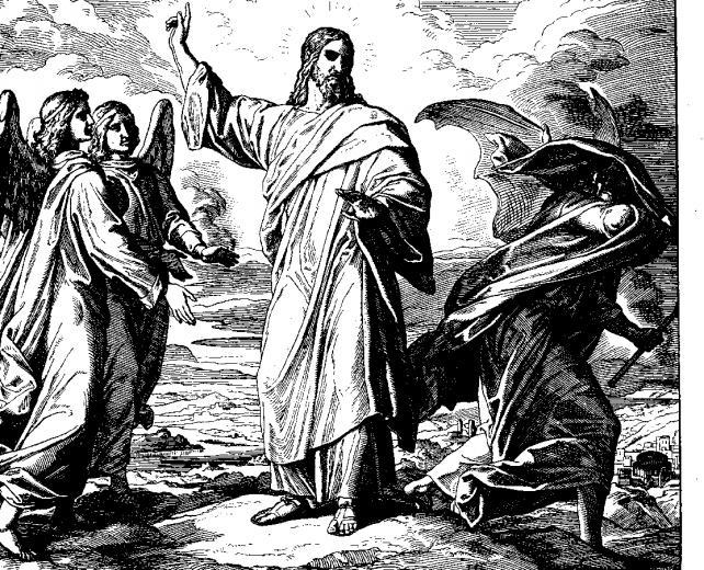 Satan Vs Jesus Wallpaper Christ