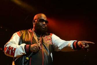Rick Ross Gangsta Rapper Rap Hip Hop Microphone Concert G Wallpaper