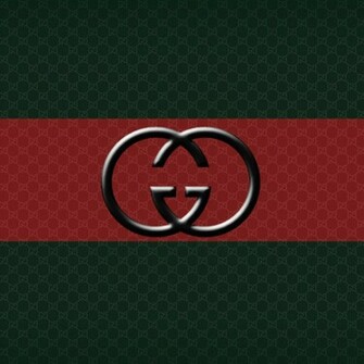 Gucci Red Stripe Logo Wallpaper For Apple iPad