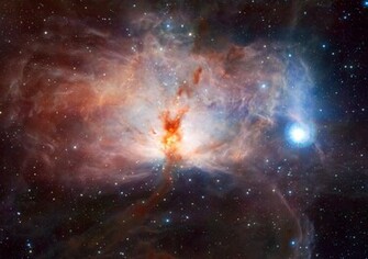 The Nebula Wallpaper Is Flame Captured By