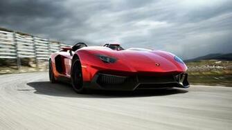 Lamborghini Aventador J Roadster Wallpaper