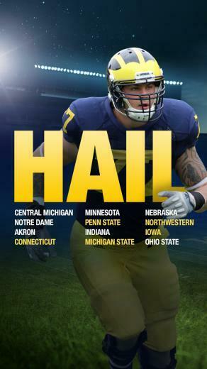 Michigan Football Fan Art The