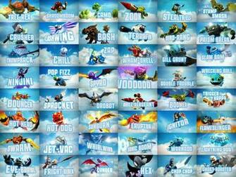 All Skylanders Poster Wallpaper By Skylandslegends