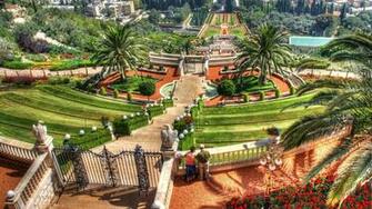 Bahai Temple Gardens Haifa Israel R Id Buzzerg
