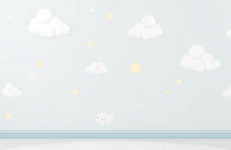 Cute Light Blue Wallpaper