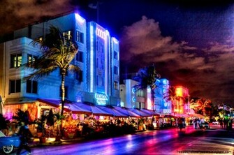 South Beach Miami Desktop Wallpaper Image Sangar