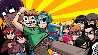 Scott Pilgrim Vs The World Start Screen HD By Cottommy On