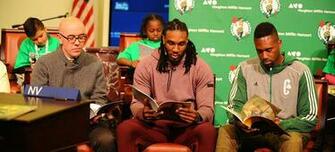 Jae Crowder And Leon Powe Speak To Importance Of Reading