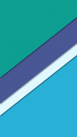 Material Design Inspired Wallpaper Blue