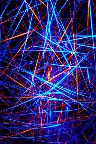 Neon Abstract Lines iPhone Wallpaper Ret Jpeg