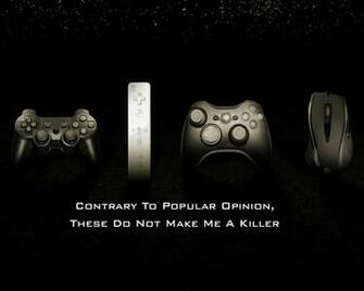 Funny Pc Wii Sony Microsoft Playstation Mouse Gamepad Cont Wallpaper