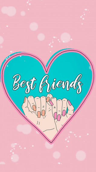 Girly Bff Wallpaper