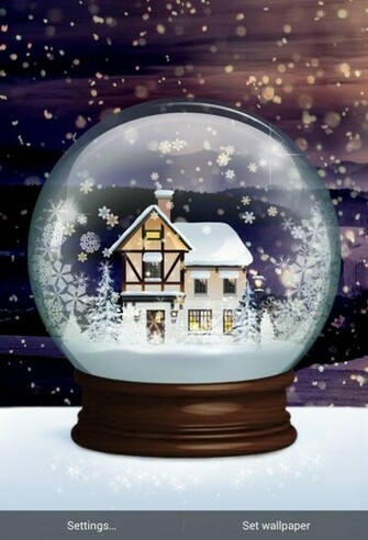 Snow Globe Live Wallpaper Android Apps On Google Play