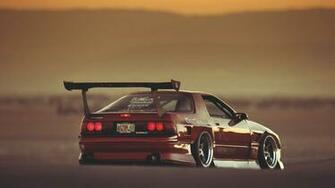 Mazra Rx7 Hoonigan Mazda Desert Wallpaper Photos Pictures