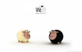 Black Sheep Vs White Wallpaper Walltor
