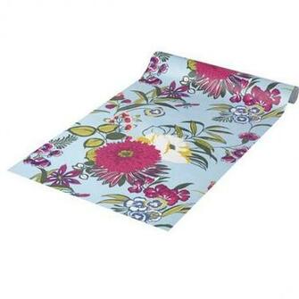 Patterned Wallpaper B Q Decorating Ideas
