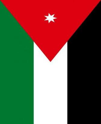Jordan Countries Flag Artwork Wallpaper Magazine
