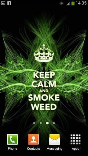 Image De Marijuana Fond D Cran Anim Appszoom Fr