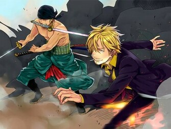 Zoro And Sanji One Piece Anime HD Wallpaper 2k